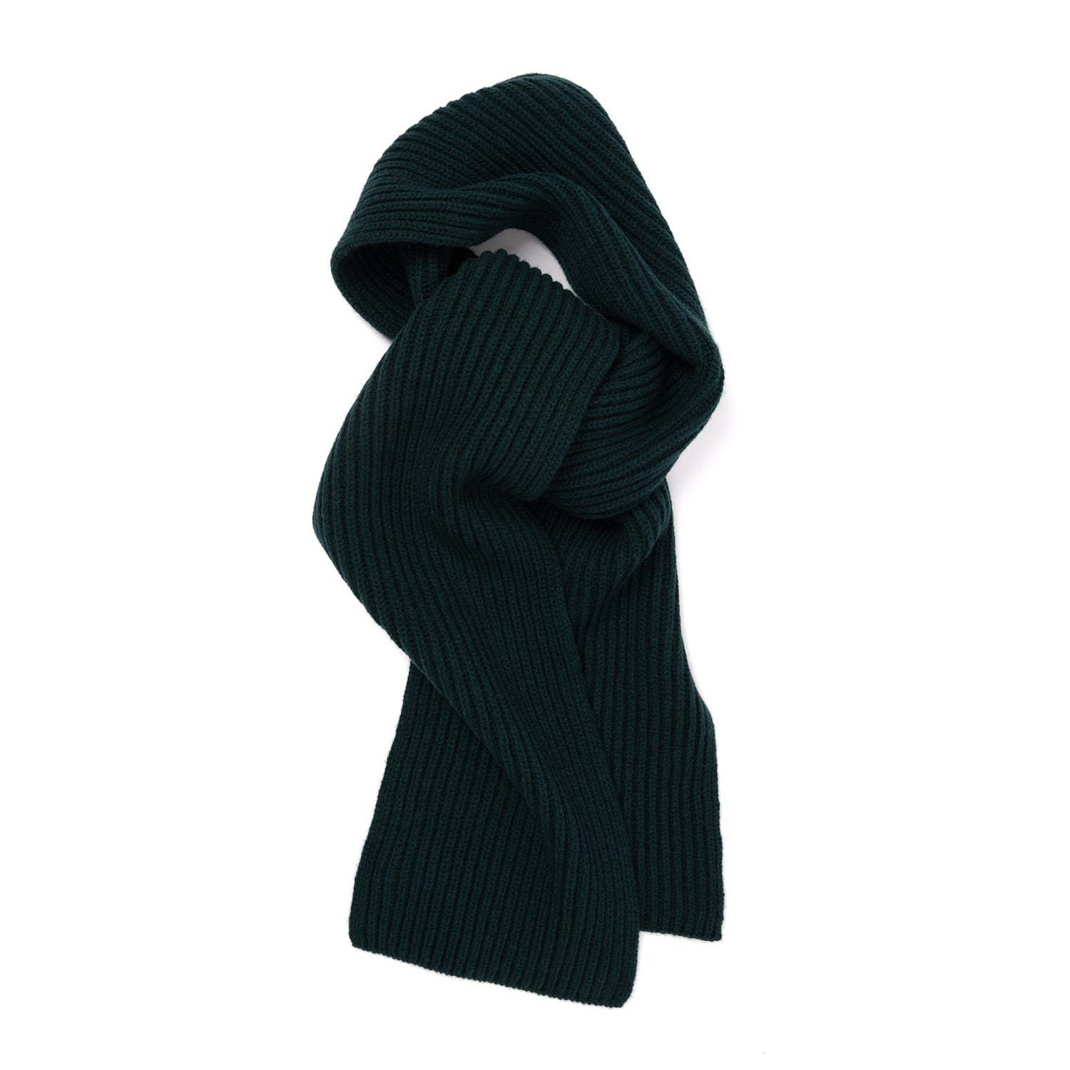 Schal "Ribbed Scarf" aus Lambswool und Cashmere - 6 Ply